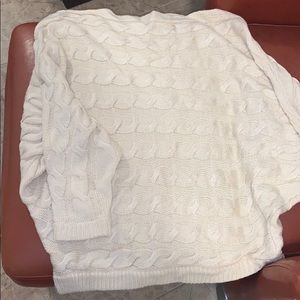 Oversized cozy sweater